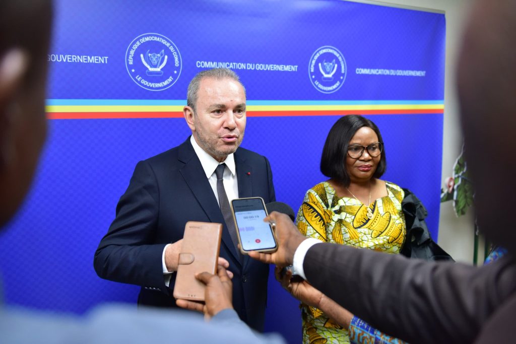 Christophe Lecourtier à kinshasa